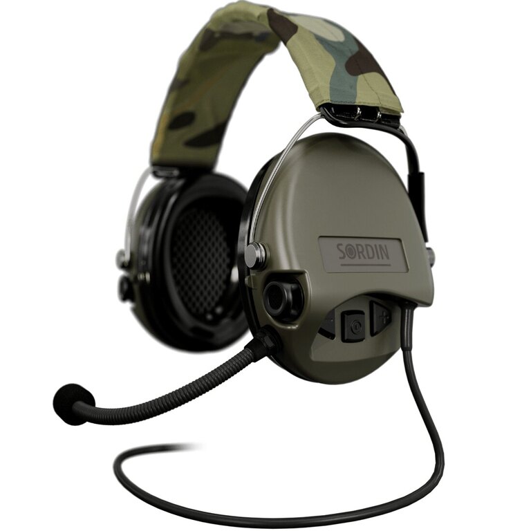 Elektronické chrániče sluchu Supreme Mil-Spec CC Sordin®, s mikrofonem
