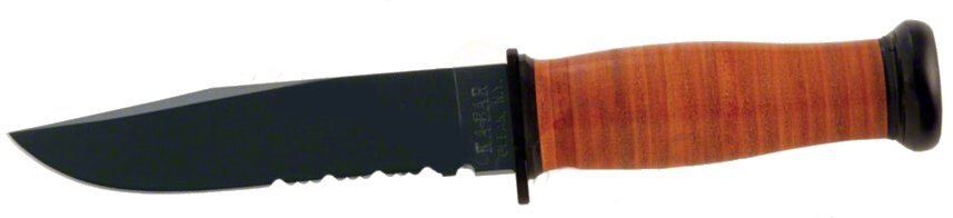 Nůž s pevnou čepelí KA-BAR® Mark I s kombinovaným ostřím