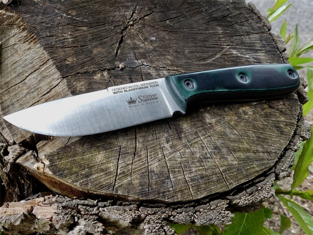 Nůž s pevnou čepelí KIZLYAR SUPREME® Colada CMP S35VN