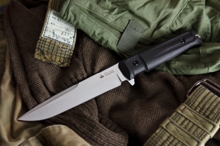 Nůž s pevnou čepelí KIZLYAR SUPREME® Delta AUS 8