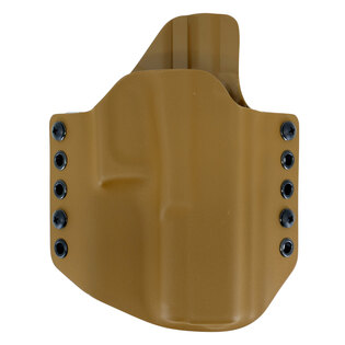 OWB Glock 17 - vnější pistolové pouzdro s polovičním SweatGuardem RH Holsters®